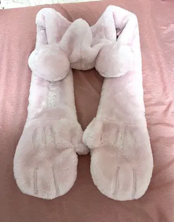 디즈니 머플러 캡 핑크