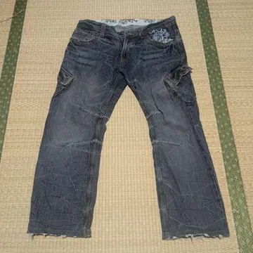 TWENTY WORKS 데미지 데님 XL