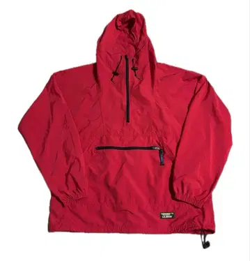 80s~90s L.L.Bean 아노락 후드티 빨간색 엘엘빈