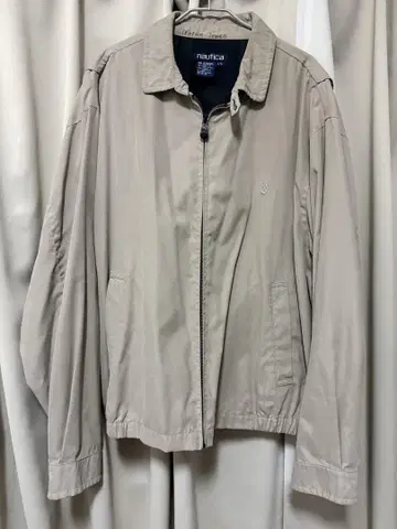 nautica 베이지 지퍼 자켓 L/G