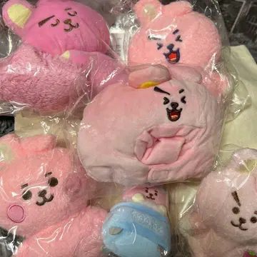 BT21 cooky 봉제 인형 세트