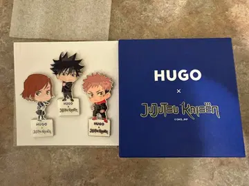 HUGO x 주술회전 COMPLEXCON 한정판 콜라보 배지 세트