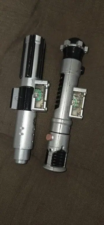 스타 워 라이트 세이버 2개 세트 (빛나는 소리 포함) 레드 블루