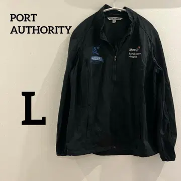 PORT AUTHORITY [ L ] 여성용 블랙 자켓 블루종
