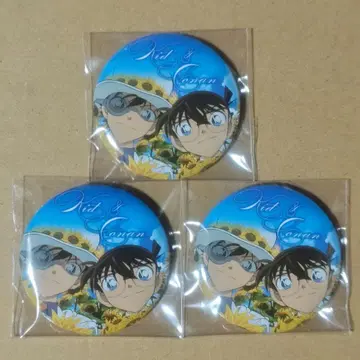 명탐정 코난 SEGA 캔뱃지 4