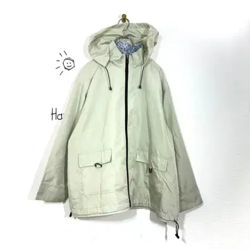 Almeenas 후드 부착 나일론 자켓 3L 빅 사이즈 리버티