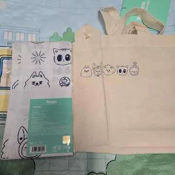 TXT 뿔바투 손수건 토트백