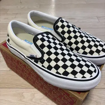 단종 레어 VANS 슬립온 프로 Slip-On Pro 체크 27