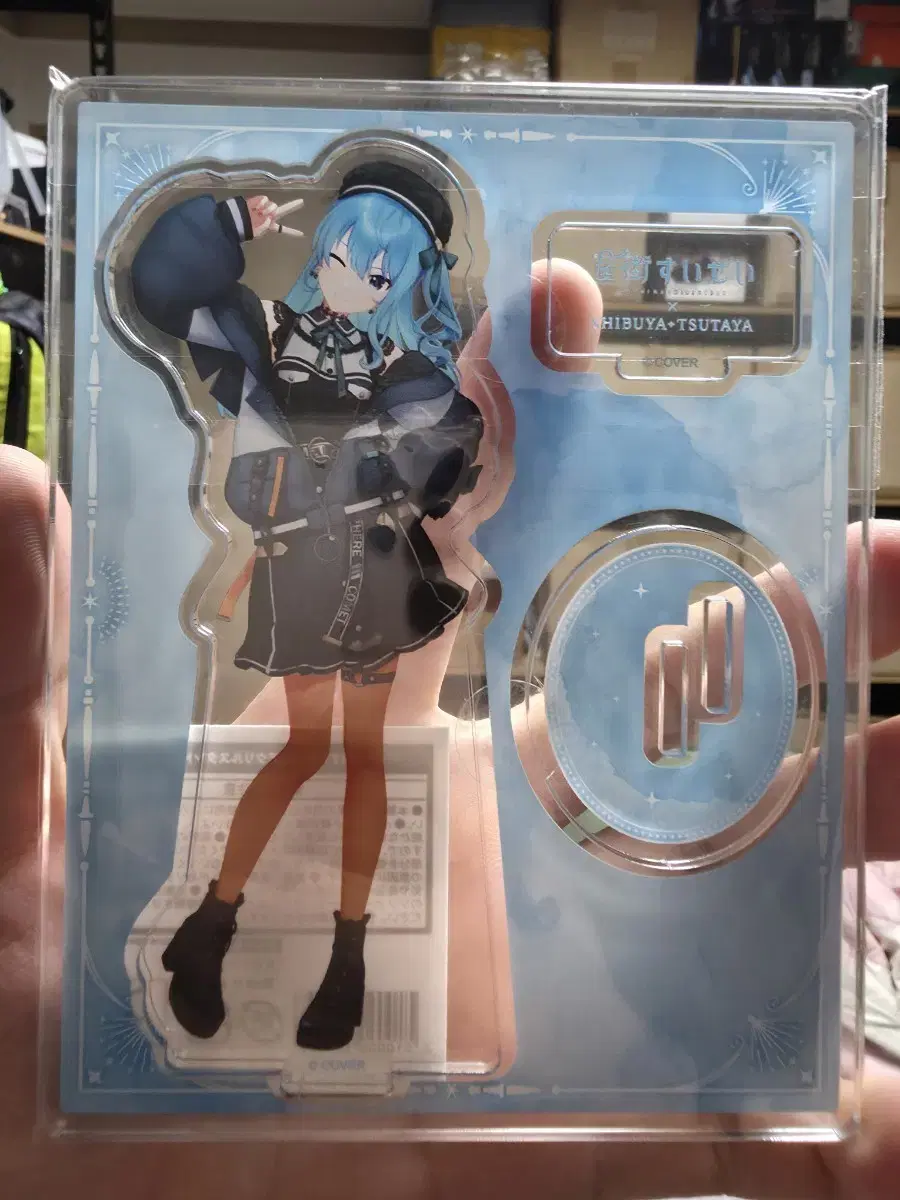 Hoshimachi Suisei x Tsutaya Collaboration Acrylic Stand