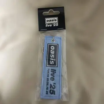oasis live '25 키링 오아시스 플라이트 택