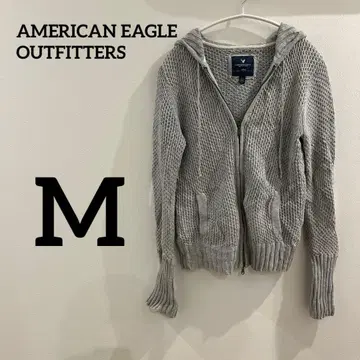 AMERICAN EAGLE OUTFITTERS [ M ] 그레이 후드티