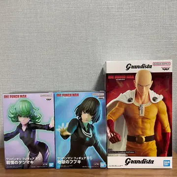 원펀맨 사이타마 타츠마키 후부키 피규어 3종 세트
