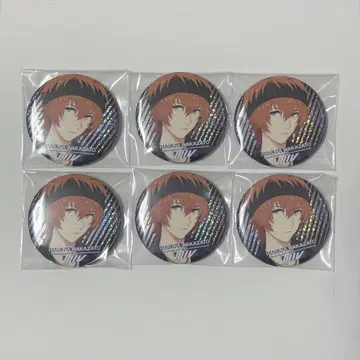 아이돌 마스터 SideM 와카사토 하루나 FiFS 블랙 의상 캔뱃지