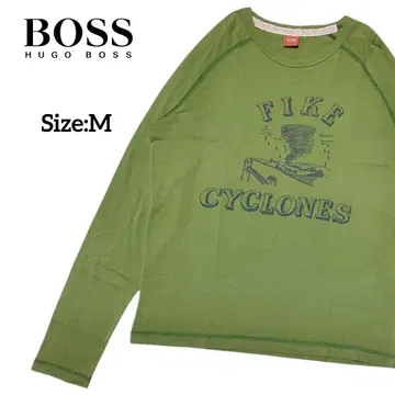 휴고보스/BOSS/롱T/Size:M/익명 배송/무료배송