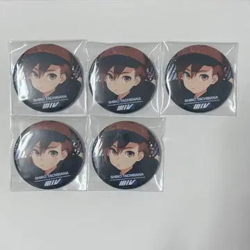 아이돌 마스터 SideM 타치바나 시로 FiFS 블랙 의상 캔뱃지