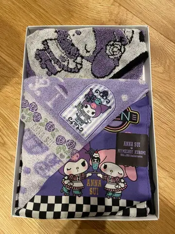 ANNA SUI 마이멜로디 쿠로미 타월