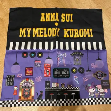 ANNA SUI 마이멜로디 쿠로미 타월 손수건
