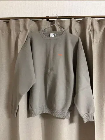 X-girl CREW KNIT TOP