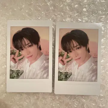 TXT 범규 인스턴트 포토 카드 폴라로이드