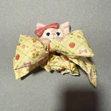 더피&프렌즈 하트펠트 스트로베리 기프트 스크런치 리나벨