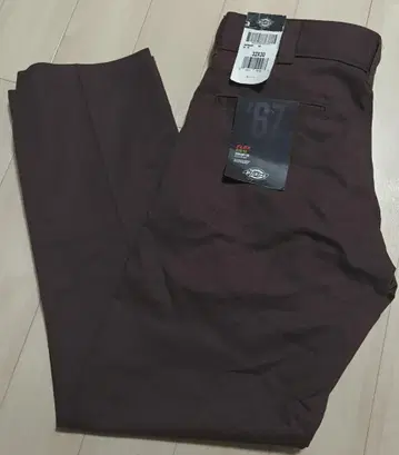 DICKIES flex 스트레이트 레그 브라운 워크 팬츠