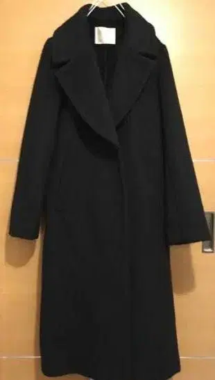 리리디아 실크 울 롱 코트
