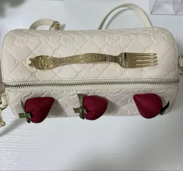 메종 드 플뢰르 모노그램 롤케이크 숄더백