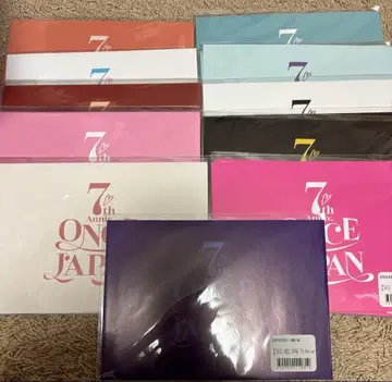 TWICE 7th anniversary 복권 초대장풍 포토 카드