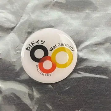 오사카 만박 독일 핀 배지