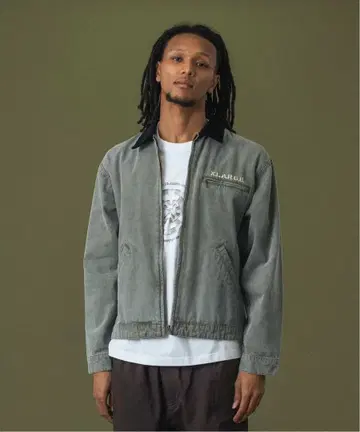 미개봉 XLARGE SKULL WORK JACKET XLARGE 그레이