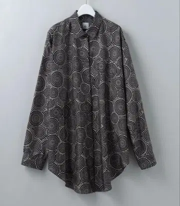 roku 6 Nylon Silk Round Print Shirt