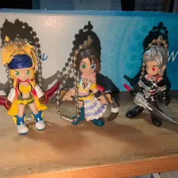 FFX-2 피규어 3체 세트