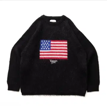 younger song flag logo knit