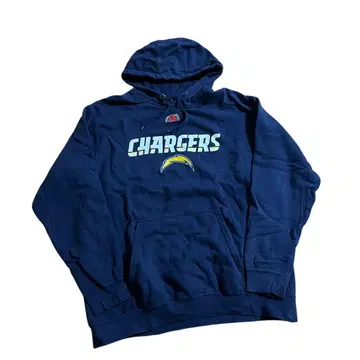 NFL CHARGERS 후드티 네이비 L 구제 의류