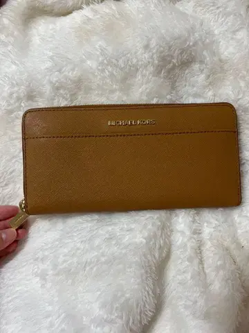 MICHAEL KORS 브라운 장지갑