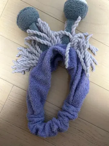 캐릭터풍 헤어밴드 보라색 몬스터즈 잉크 부 헤어밴드
