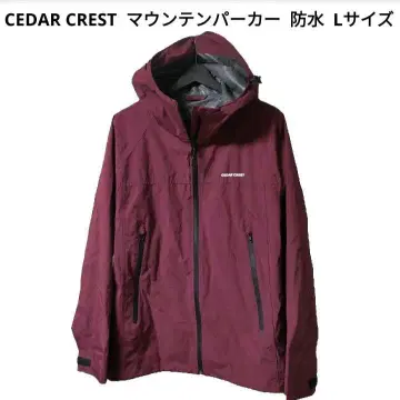 CEDAR CREST 마운틴 후드티 L 사이즈 방수 방수 ZIP