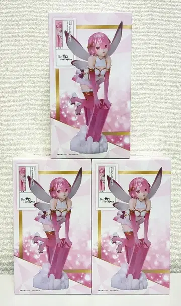 라운드원 한정판 리제로 주얼 프린세스 라무 3개