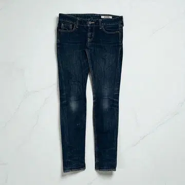 SLYJeans 스키니 데님 27인치 여성용 청바지 구제 의류