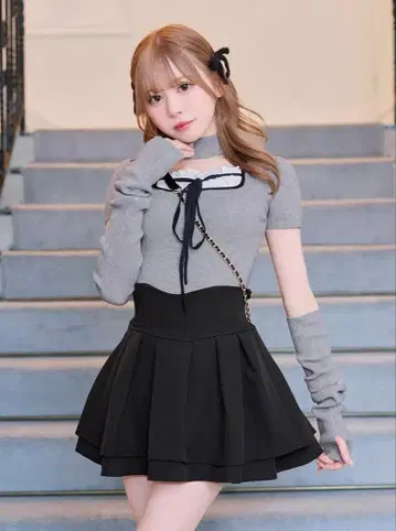 미셸 마카롱 슬림 레그가 되는 스커트 XS