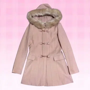 Rady 핑크 더플 코트 히메 스타일 헤이세이 갸루 Y2K