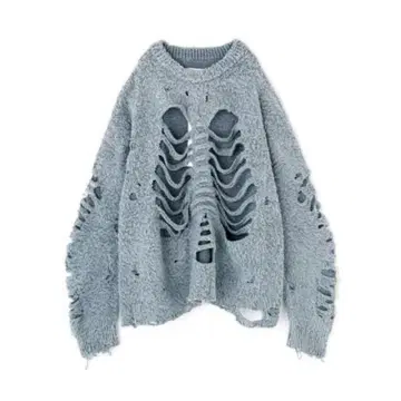 doublet 25AW RIBCAGE KNIT PULLOVER