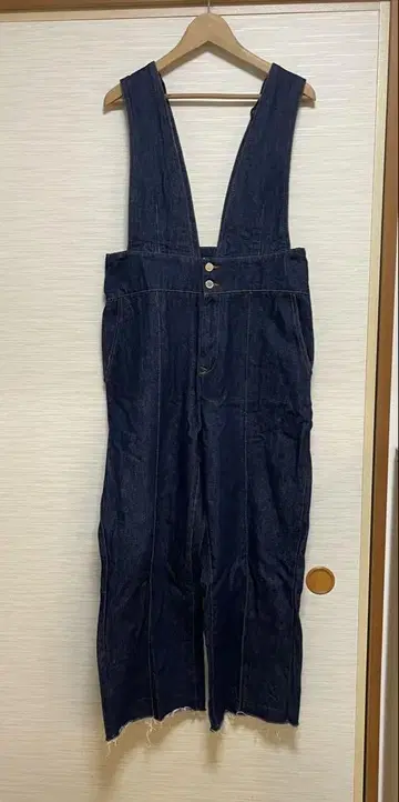 자라 릴랙스컷 데님 살로펫