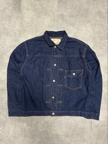 orslow 1st 데님 자켓 대전 모델 다크 네이비 G L