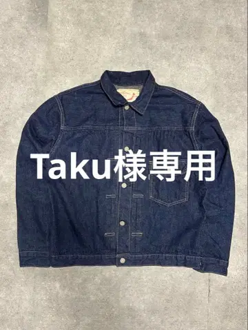 orslow 1st 데님 자켓 대전 모델 다크 네이비 G L