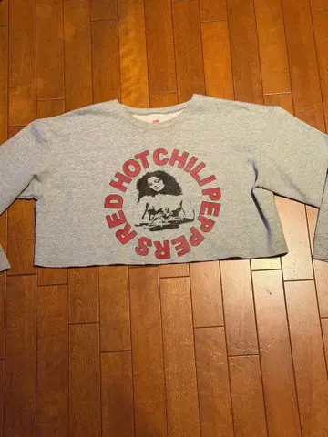 L.A 구제 의류 RED HOT CHILI PEPPERS 컷팅 맨투맨
