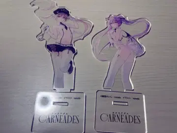 rurudo 카르네아데스 엘 이브 아크릴 스탠드 게이머즈 특전 2개 세트