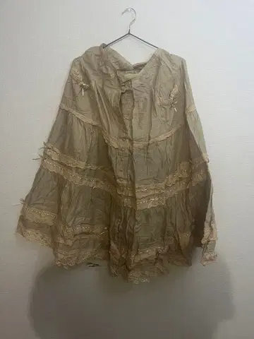 핑크하우스 아이보리 스커트