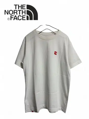 THE NORTH FACE 화이트 스몰 로고 T셔츠