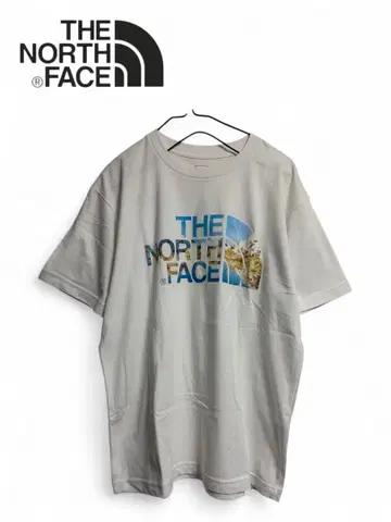 별주 THE NORTH FACE 그래픽 티셔츠 화이트